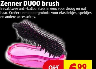 Kruidvat Zenner DUOO brush aanbieding