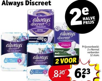 Kruidvat Always Discreet aanbieding