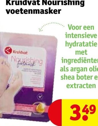 Kruidvat Kruidvat Nourishing voetenmasker aanbieding