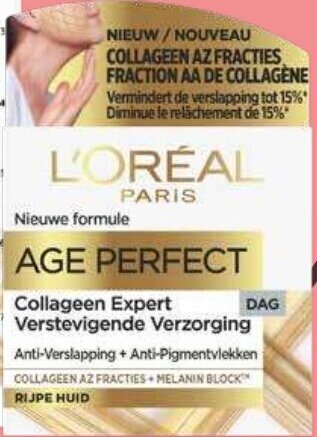 Kruidvat L'Oréal Age Perfect verstevigende dagcrème 50 ml aanbieding