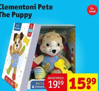 Kruidvat Clementoni Pete The Puppy aanbieding
