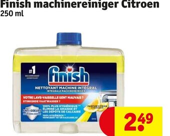 Kruidvat Finish machinereiniger Citroen 250ml aanbieding