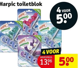 Kruidvat Harpic toiletblok aanbieding