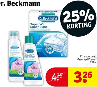 Kruidvat Dr.Beckmann aanbieding