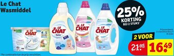 Kruidvat Le Chat Wasmiddel aanbieding