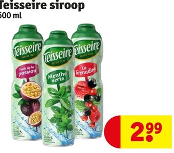 Teisseire siroop 600ml