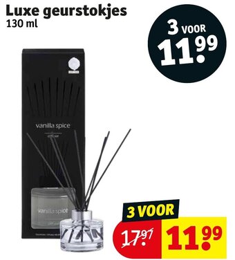 Kruidvat Luxe geurstokjes 130 mL aanbieding