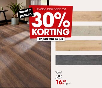 Kwantum Diverse laminaat aanbieding