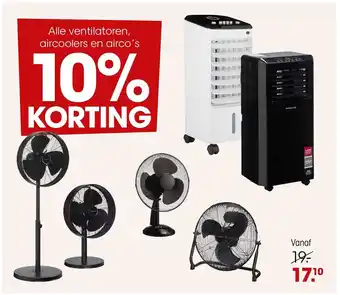 Kwantum Alle ventilatoren, aircoolers en airco's aanbieding