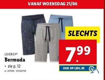 Lidl Bermuda aanbieding