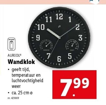 Wandklok