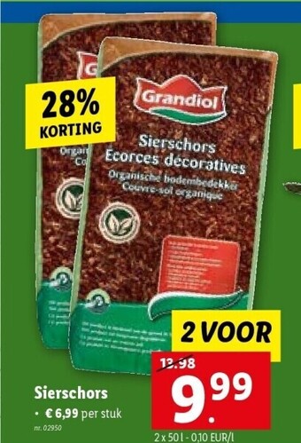 Lidl Sierschors aanbieding