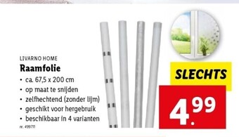 Lidl Raamfolie aanbieding