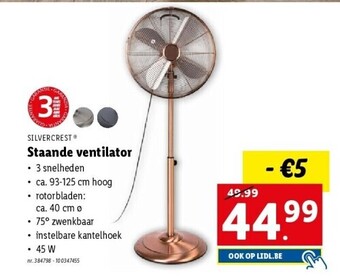 Staande ventilator