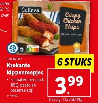 Lidl Krokante kippenreepjes aanbieding