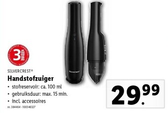 Lidl Handstofzuiger aanbieding