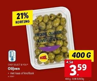 Lidl Olijven aanbieding