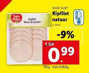 Lidl Kipfilet  natuur aanbieding