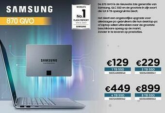 CompuDeals Samsung 870 qvo 1tb ssd aanbieding
