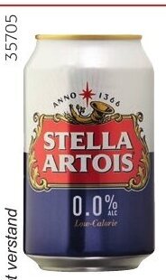 Colruyt Stella Artois 0,0% vol 33cl aanbieding