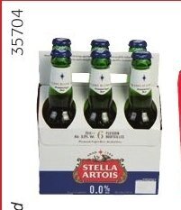 Colruyt Stella Artois 0,0 % vol 6 x 25 cl aanbieding
