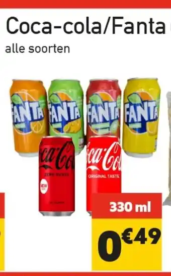 Tanger Markt Coca-cola 330ml aanbieding