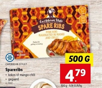Lidl Spareribs aanbieding