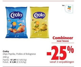 Colruyt Croky paprika aanbieding