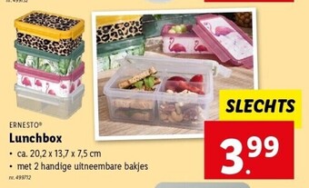 Lidl Lunchbox aanbieding