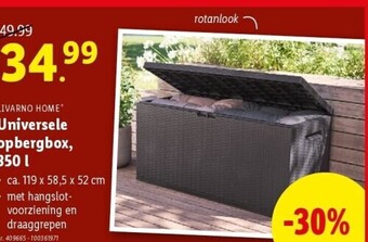 Universele opbergbox, 350 l