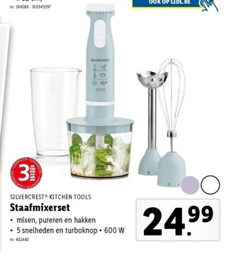 Lidl Staafmixerset aanbieding