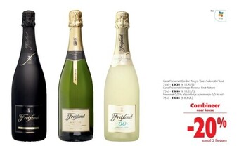Colruyt Cava freixenet cordon negro 'gran selección' brut 75 cl aanbieding