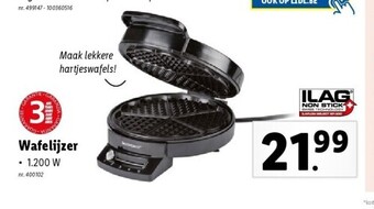 Lidl Wafelijzer aanbieding