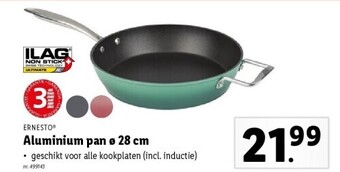Lidl Aluminium pan ø 28 cm aanbieding