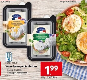 Lidl Verse kaasspecialiteiten aanbieding