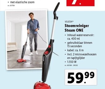Stoomreiniger steam one