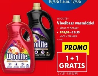 Lidl Vloeibaar wasmiddel aanbieding