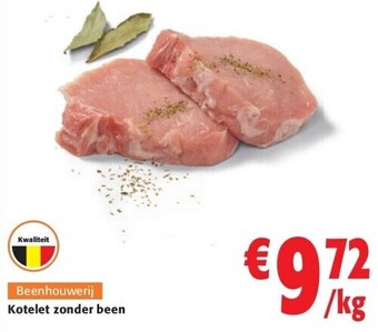 Colruyt Kotelet zonder been aanbieding