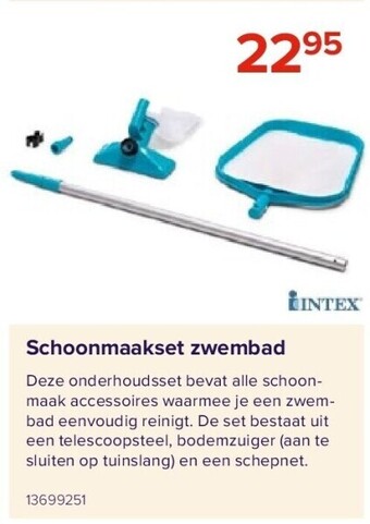 Euroshop Schoonmaakset zwembad aanbieding