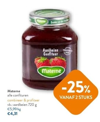 Materne alle confituren