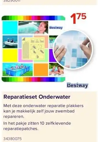 Reparatieset onderwater