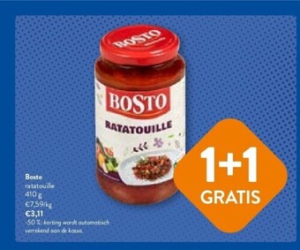 OKay Bosto ratatouille 410 g aanbieding