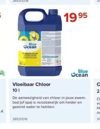 Euroshop Vloeibaar chloor aanbieding