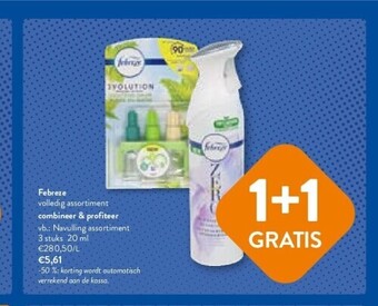 OKay Febreze volledig assortiment aanbieding