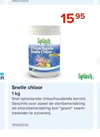 Snelle chloor 1 kg