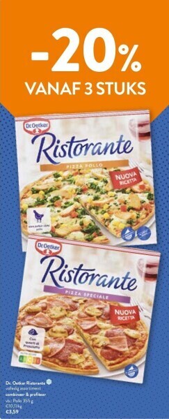 OKay Dr. oetker ristorante aanbieding