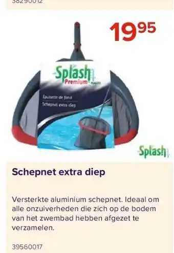 Euroshop Schepnet extra diep aanbieding