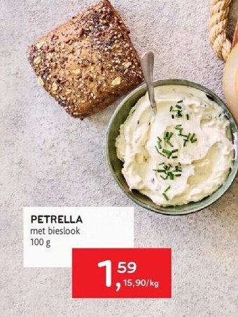 Alvo Petrella met bieslook 100 g aanbieding