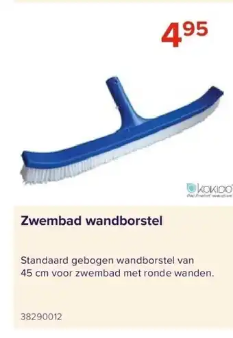 Euroshop Zwembad wandborstel aanbieding