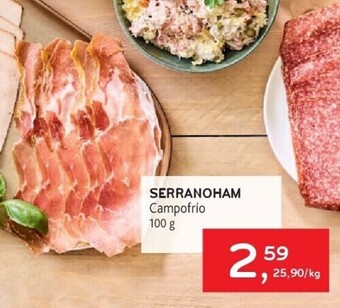 Serranoham campofrío 100 g
